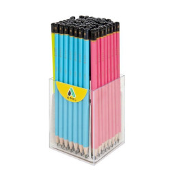 Adel μολύβι  "Matte" 2B κοκτέηλ 4 χρωμάτων