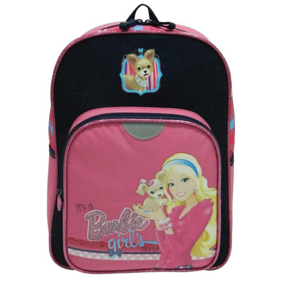 Bagtrotter τσάντα δημοτικού πλάτης Barbie με 2 θήκες 35x26x11εκ.