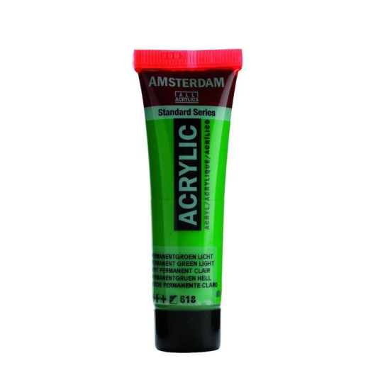 Talens amsterdam ακρυλικό χρώμα 618 permanet green l 120ml