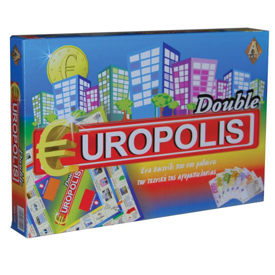 Επιτραπέζιο παιχνίδι "Europolis double" Υ5x39,5x26εκ.