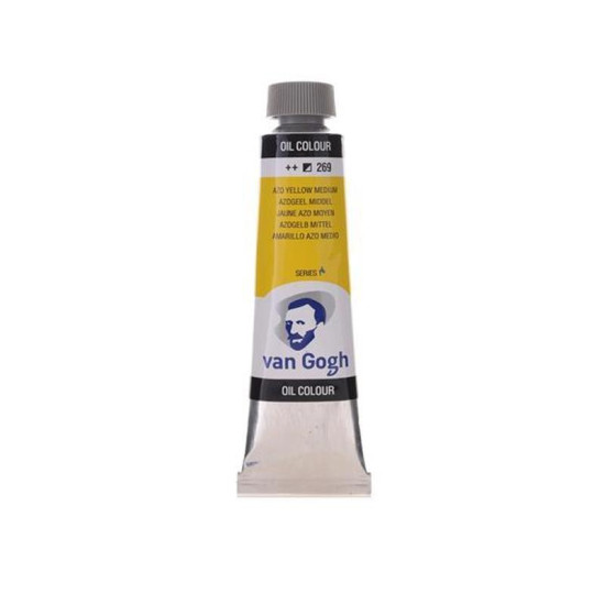 Talens van gogh χρώματα λαδιού 60ml (269-Azo yellow medium)