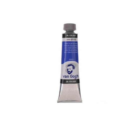 Talens van gogh χρώματα λαδιού 60ml (512-Cobalt Blue Ultramarine)