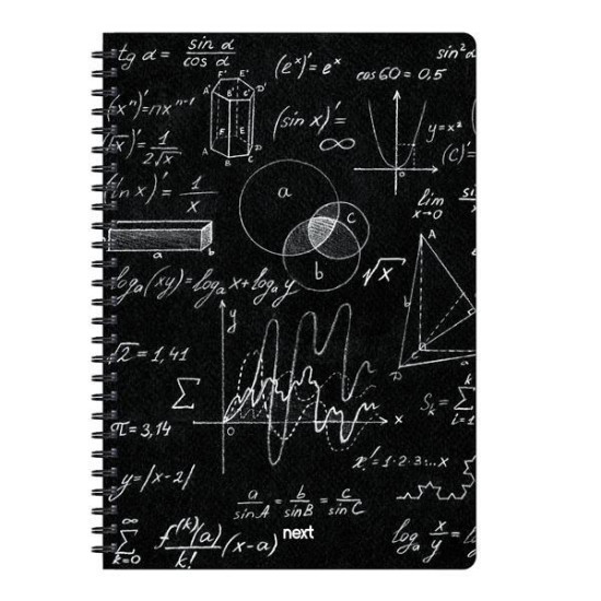 Next trends mathematics τετράδιο σπιράλ 21x29εκ. 3θεμ., 105φ.