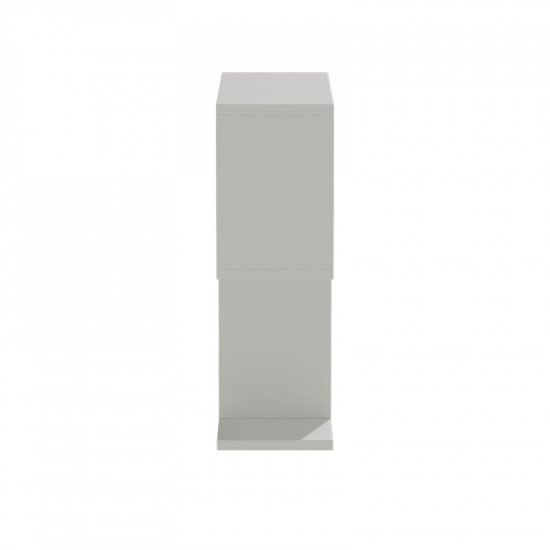 Βοηθητικό τραπέζι Kora pakoworld μελαμίνης λευκό 60x20x60εκ