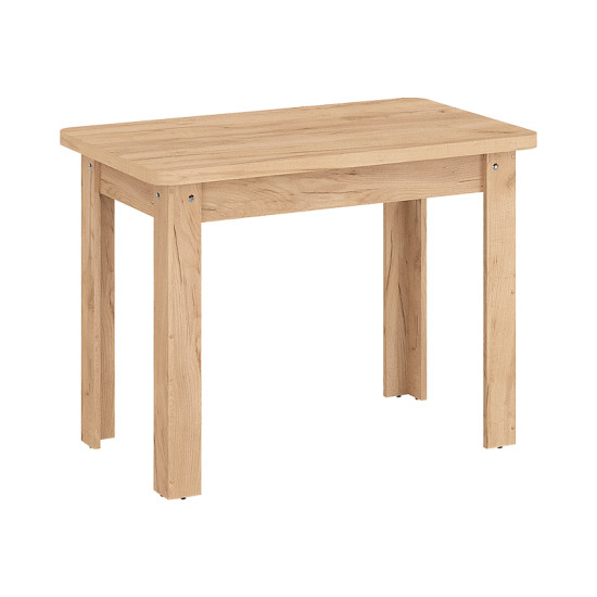 Τραπέζι Celeste pakoworld μελαμίνης σε oak απόχρωση 100x60x73.5εκ