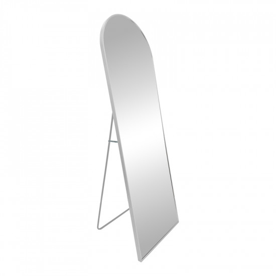 Καθρέπτης Lorens Inart ασημί αλουμίνιο 46x2.5x150εκ