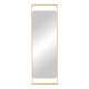 Καθρέπτης Piza Inart χρυσό μέταλλο 45x2x140εκ