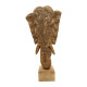 Επιτραπέζιο διακοσμητικό ελέφαντας Zap Inart χρυσό μάνγκο ξύλο 31x13x61εκ