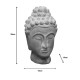 Επιτραπέζιο διακοσμητικό βούδας Rolia Inart γκρι terracotta 16x16x28εκ