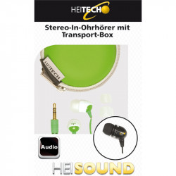 Heitech 09001394 In Ear ακουστικά με θήκη μεταφοράς