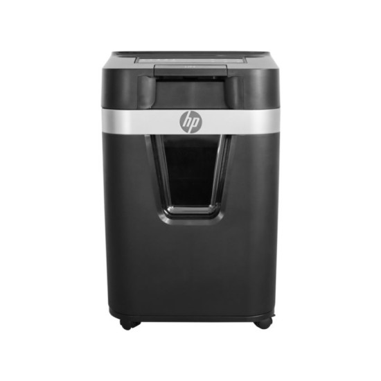 HP Pro Shredder Auto 200CC – 2820 Μαύρος καταστροφέας εγγράφων με συνδετήρες και καρτών Cross Cut P4 – 10 Manual/200 Auto x A4 – 32.2L