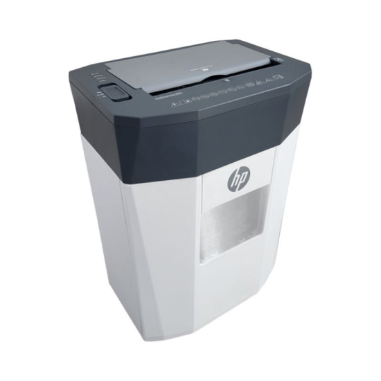 HP OneShred Auto 80CC – 2817 Λευκός/Γκρι καταστροφέας εγγράφων και καρτών Cross Cut P4 – 8 Manual/80 Auto x A4 – 15L