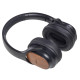 Akai BTH-W150ANC Ασύρματα over ear αναδιπλούμενα bamboo ακουστικά με Bluetooth, ΑNC, NTC, handsfree και Hifi Stereo Sound