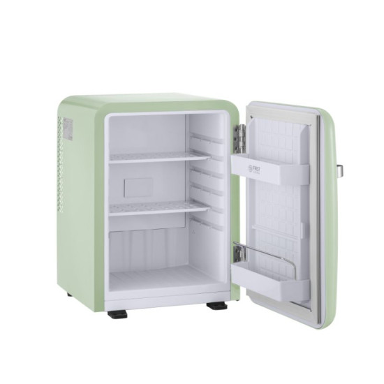 First Austria FA-5172-3-GL Ανοιχτό πράσινο ρετρό mini bar R600, 22dB – μικτά 40L