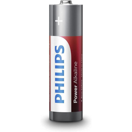 Philips LR036G40W/GRS Power Alkaline Αλκαλικές μπαταρίες υψηλής απόδοσης 40 τμχ | AA x 24 τμχ ΑΑΑ χ 16 τμχ