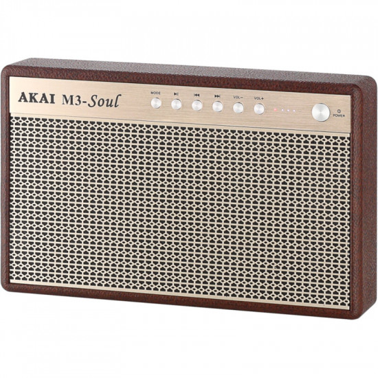 Akai M3-Soul Coffee Φορητό ηχείο Bluetooth με USB, Aux-In και USB για φόρτιση – 20W