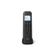 Philips M4701B/GRS Μαύρο Ασύρματο τηλέφωνο με φωτιζόμενη οθόνη