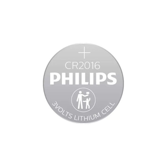 Philips CR2016P2/01GRS Μπαταρία λιθίου Blister 2τεμ. 3V