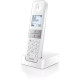 Philips D4701W/GRS Λευκό (Ελληνικό Μενού) Ασύρματο τηλέφωνο με ανοιχτή ακρόαση, φωτιζόμενη οθόνη & πληκτρ., φραγή κλήσεων και 50 διπλές μνήμες