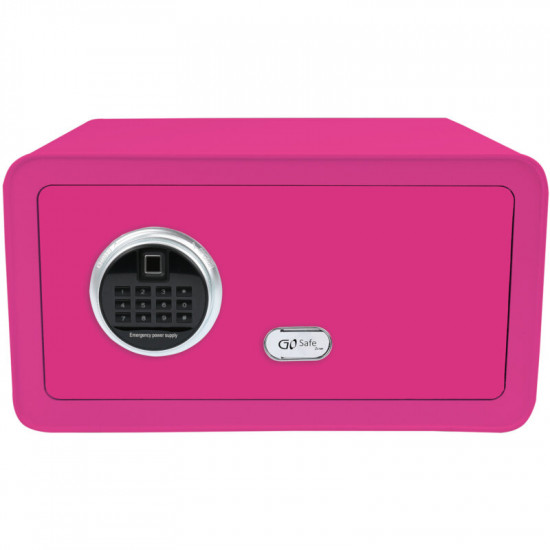 Olympia GOsafe 2.0 210FP GR Pink Χρηματοκιβώτιο με δακτυλικό αποτύπωμα και ηλεκτρονική κλειδαριά 28 L – 23 x 43 x 35 cm