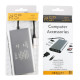 NSP N17 USB-C Hub 10 σε 1 (8340277) Type-C σε VGA με Audio, RJ45, PD, SDXC/SD 3.0, 3 USB 3.0, HDMI 4K