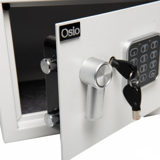 Osio OSB-2031WH Χρηματοκιβώτιο με ηλεκτρονική κλειδαριά 31 x 20 x 20 cm