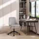 Περιστρεφόμενη Καρέκλα Γραφείου με Ρυθμιζόμενο Ύψος 50 x 58 x 77-85 cm Χρώματος Γκρι Vinsetto 921-488GY