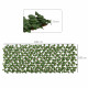 Outsunny Τεχνητός Φράκτης 200x100 cm από μετάξι και πλαστικό πολυαιθυλενίου, Fake Pothos Hedge με 495 φύλλα, πράσινο