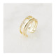 Δαχτυλίδι Alevine Jewellery Olivia με Πέτρες Ζιργκόν 8720604880038