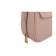 Δερμάτινη Γυναικεία Τσάντα Ώμου Χρώματος Ροζ Beverly Hills Polo Club 118 661BHP0150