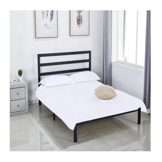 Διπλό Μεταλλικό Κρεβάτι 160 x 200 cm Hoppline HOP1001142-1