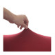 Ελαστικό Κάλυμμα για Διθέσιο Καναπέ με Μαξιλαροθήκη 185 x 145 cm Χρώματος Κόκκινο Hoppline HOP1001100-2