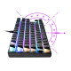 Ενσύρματο Μηχανικό Πληκτρολόγιο USB με RGB Φωτισμό US Blue Blitz Claw Preyon PBBC87B