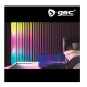 Φωτιστικό Δαπέδου με RGB LED Φωτισμό 6500K Τηλεχειριστήριο και Αισθητήρα Ρυθμικού Ήχου 18W GSC 204405001