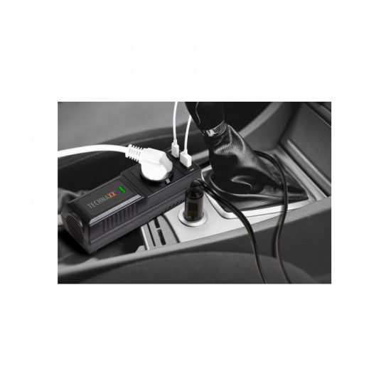 Φορτιστής Αυτοκινήτου Inverter με Θύρες USB-A και USB-C 200 W Technaxx TE21
