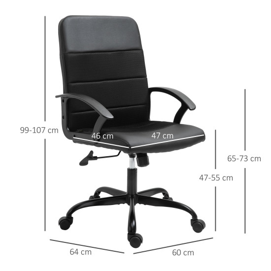 Καρέκλα Γραφείου 60 x 64 x 99-107 cm Vinsetto 921-294