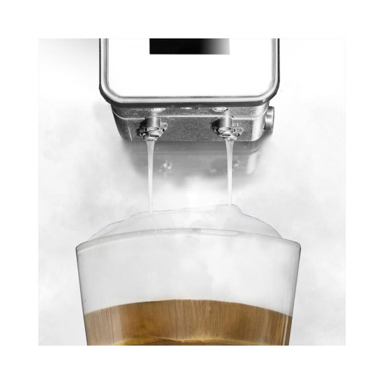 Υπεραυτόματη Καφετιέρα Espresso Power Matic-ccino 8000 Touch Serie Bianca S 19 Bar με Μύλο Άλεσης Καφέ και Δοχείο Γάλακτος Cecotec CEC-01643