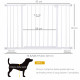 PawHut Γόμα για σκύλους Επεκτάσιμη από 72-107 cm Βάση πίεσης