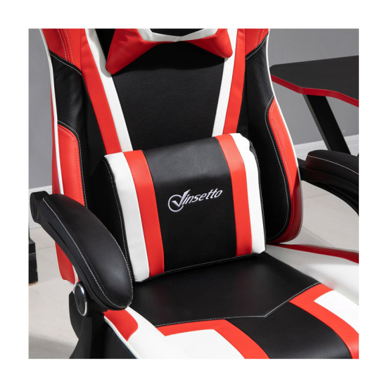 Καρέκλα Gaming με Υποπόδιο 69 x 63 x 122-132 cm Vinsetto 921-357