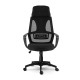 Καρέκλα Γραφείου 64 x 46 x 118-128 cm Χρώματος Μαύρο Praga Sofotel 2290