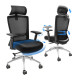 Καρέκλα Γραφείου με Συρόμενο Κάθισμα και Οσφυϊκή Υποστήριξη VEVOR XZKBYZWHGK00B6GA8V0
