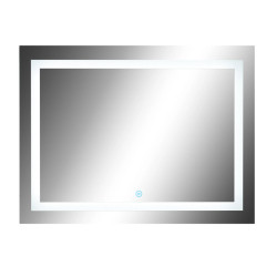 Καθρέπτης Μπάνιου με LED Φωτισμό 80 x 60 x 4 cm HOMCOM 834-031
