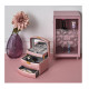 Κοσμηματοθήκη - Μπιζουτιέρα 18 x 11.5 x 14.5 cm Χρώματος Ροζ Home Deco Factory HD2315