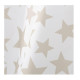 Κουρτίνα Μπάνιου με Κρίκους 180 x 200 cm Star Print Beige Bakaji 02839916