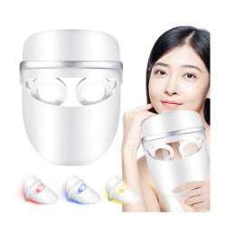 LED Μάσκα Προσώπου για Αντιγήρανση Face Beauty Mask Anlan ALMZ06-02