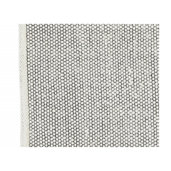 Μάλλινο Χαλί 140 x 200 cm Χρώματος Μαύρο - Λευκό Lifa-Living 8719831791835