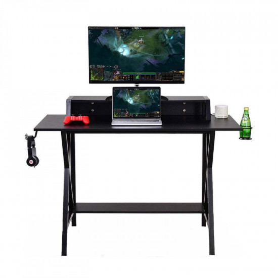 Μεταλλικό Γραφείο για Gaming με USB 120 x 58 x 90 cm Hoppline HOP1000913-1