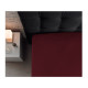 Μονό Σεντόνι Jersey με Λάστιχο 90 x 200 x 30 cm Χρώματος Μπορντό Dreamhouse 8717703801422