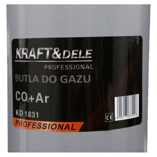 Μπουκάλα Αερίου AR CO2 8 Lt Kraft&Dele KD-1831