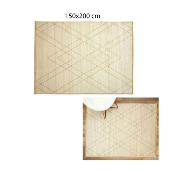 Ορθογώνιο Χαλί 150 x 200 cm London Home Deco Factory TX9354